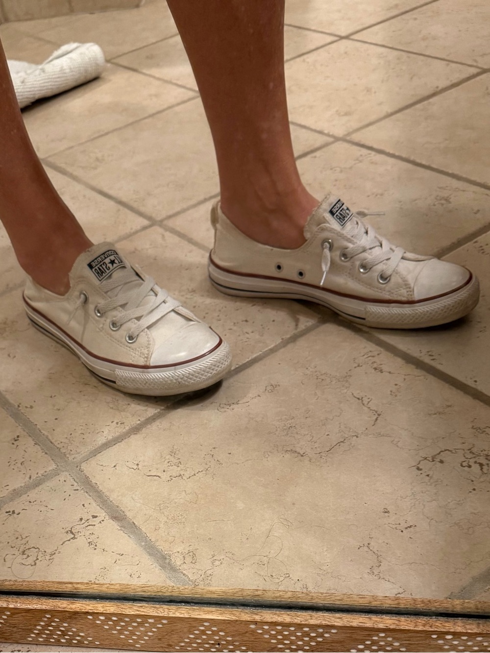 Women’s Converse Chuck Taylor All Star Shoreline Slip-On sneakers, White Sz 9